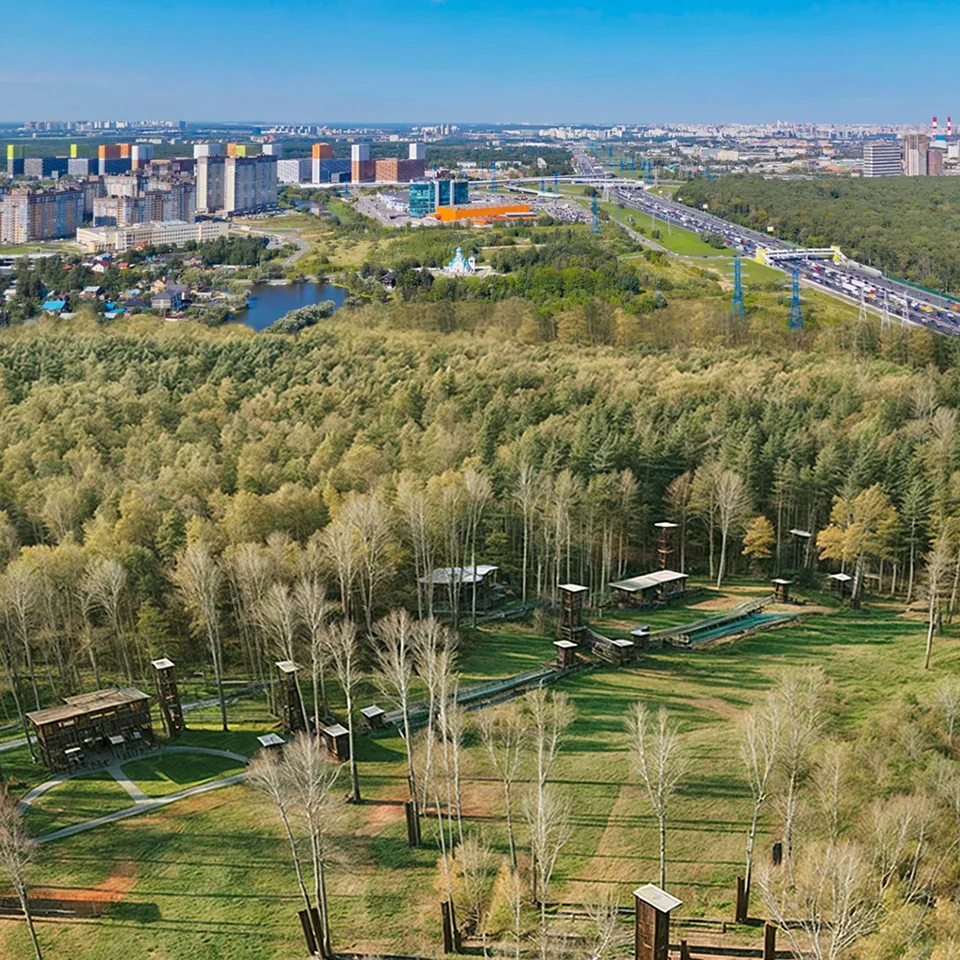 Стрелковый комплекс Румянцево — фотография площадки